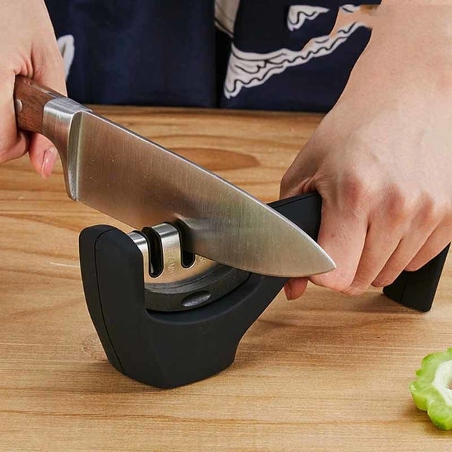 Knife Sharpener Helps Repair Restore, Polish Blades and Cut | Slicier